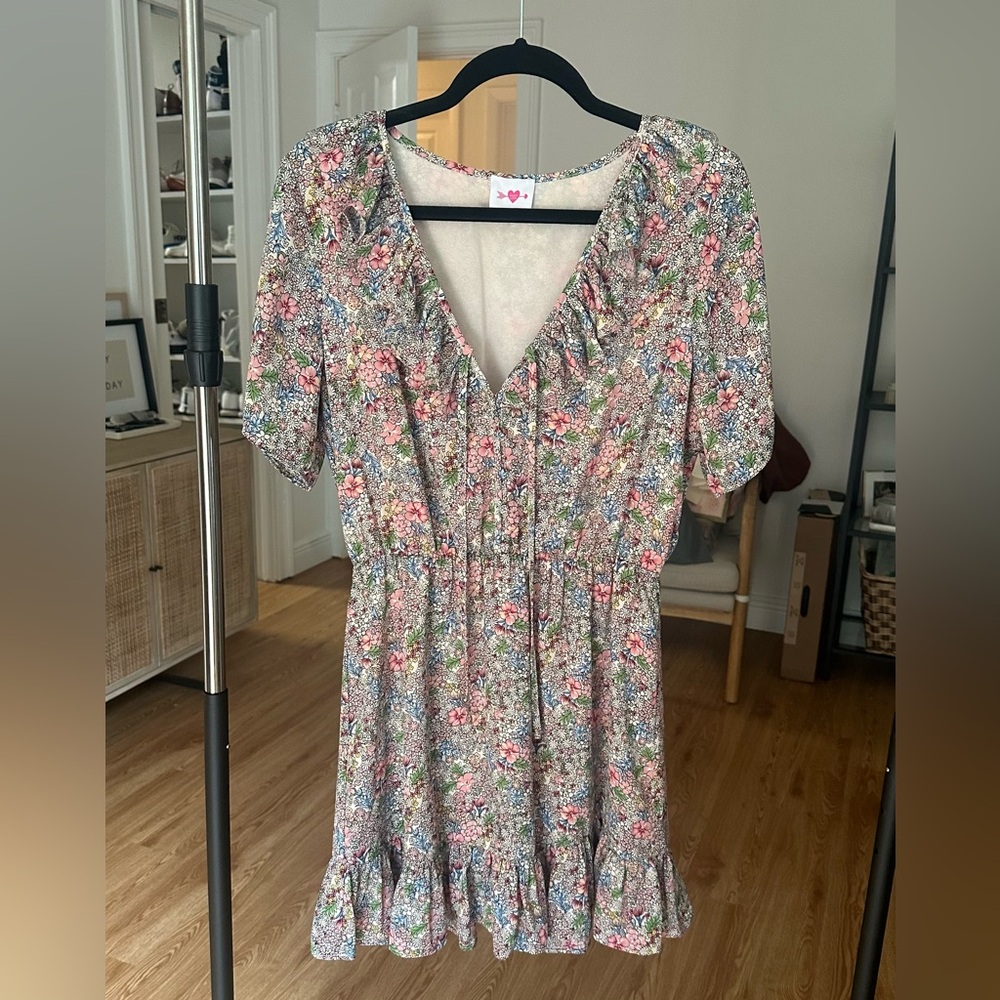 Never Worn Buddy Love Mini Floral Dress